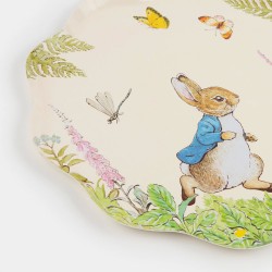 Piatti di carta fantasia Peter Rabbit In The Garden 2