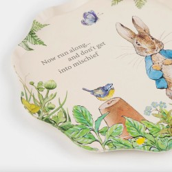 Piattini di carta fantasia Peter Rabbit In The Garden 2
