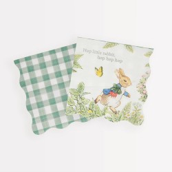 Tovagliolini fantasia Peter Rabbit In The Garden 2
