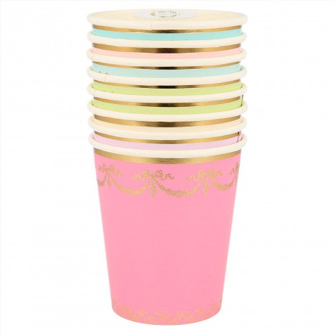 Bicchieri di carta fantasia Laduree Parigi