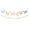 Ghirlanda decorativa con gattini