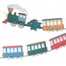Ghirlanda decorativa fantasia treni Ghirlanda decorativa fantasia treni