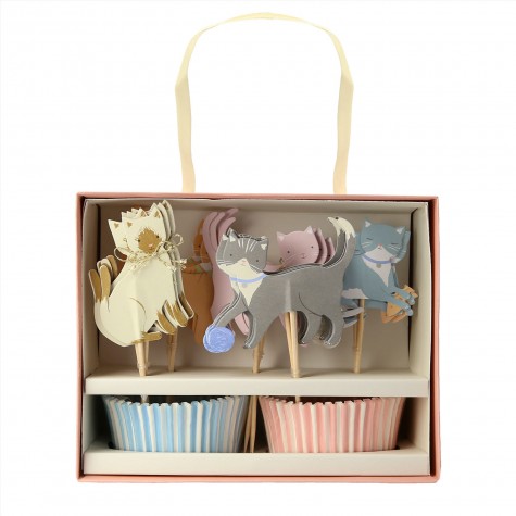 Kit per cupcake fantasia gattini