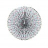 Ventagli Decorativi Fantasia Fiori blu liberty