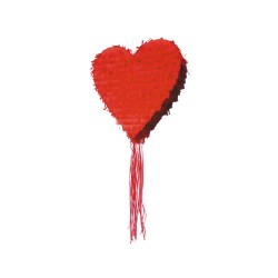 Pignatta compleanno a forma di Cuore 2