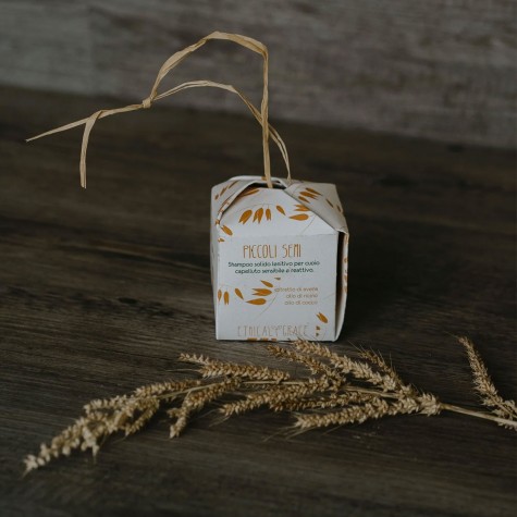 Shampoo e balsamo solido 2 in 1 "Piccoli semi"
