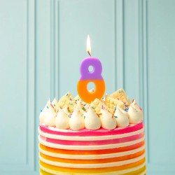 Candelina bicolor numero 8 2