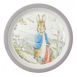 Piatto piano bimbo fantasia Peter Rabbit