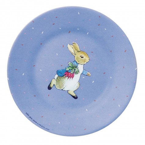 Piatto dessert fantasia Peter Rabbit