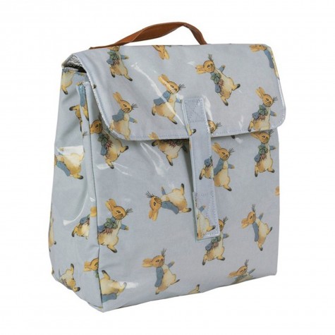 Kathi Borsa Termica Per La Spesa, Unisex, Grande, Blu E Bianca, Con Tasche E Fondo Stabile