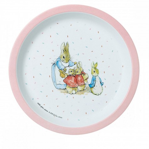 Piatto piano bimba fantasia Peter Rabbit