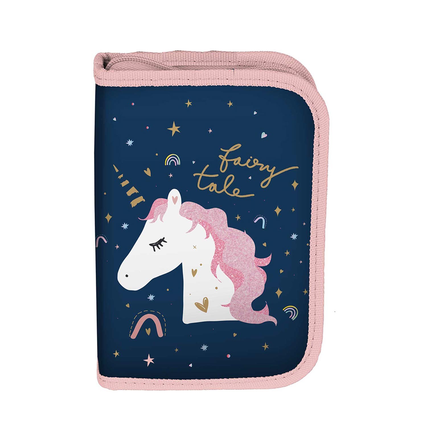 SAFTA- Astuccio Piatto con Tasca Gorjuss Fairground Carousel 23,4 x 15,5 x 1,5 cm, Multicolore, 1128GJ01