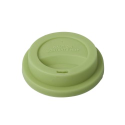 Coperchio per bicchiere grande in silicone verde