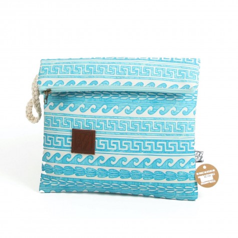 Pochette maxi con onde