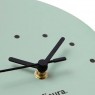 Orologio a forma di gattino verde con coda movente