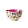 Tazza piccola da colazione fantasia palme e minivan