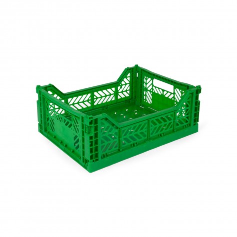 Cesta pieghevole media - Green