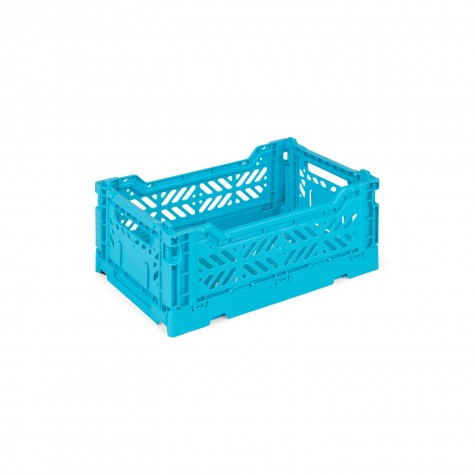 Cesta pieghevole mini - Turquoise