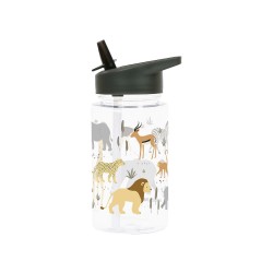 Borraccia in plastica con animali della savana 2