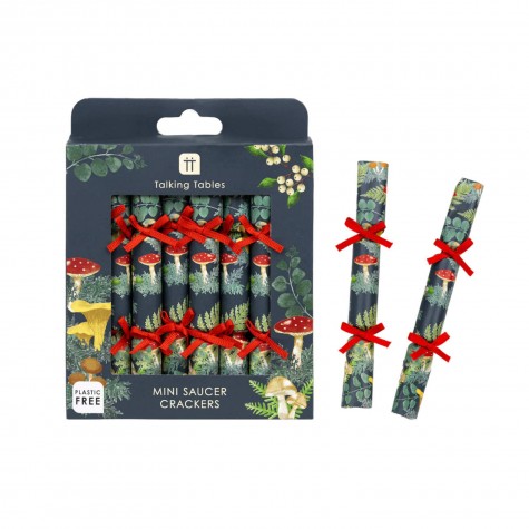 Mini crackers segnaposto fantasia Foresta di mezzanotte