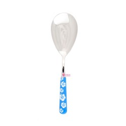 Pala riso a fiori - turchese