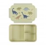 Porta pranzo bento 3 scomparti fantasia dinosauri