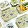 Porta pranzo bento 3 scomparti fantasia dinosauri