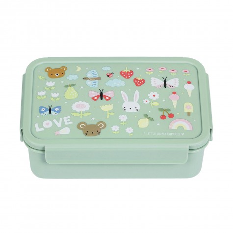 Porta pranzo bento 3 scomparti fantasia gioia