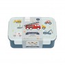 Porta pranzo bento 3 scomparti fantasia veicoli