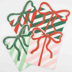 Tovaglioli di carta natalizio - Pacchetto regalo