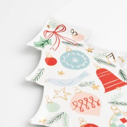 Piatti di carta albero natalizio 2
