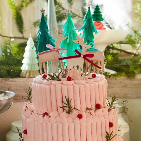 Set Decorazioni Torta Per 2 Anni - 7 Pezzi In Acrilico, Perfetti Per Compleanni Di Bambini E Bambine