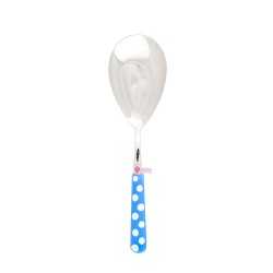 Pala riso a pois - turchese