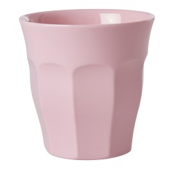 Bicchiere medio in melamina rosa tenue