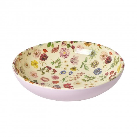 Insalatiera bassa in melamina fantasia Dream Flower