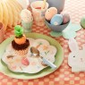 Piattini di carta fantasia icone di Pasqua