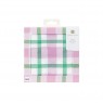 Tovaglioli di carta fantasia tartan viola e verde