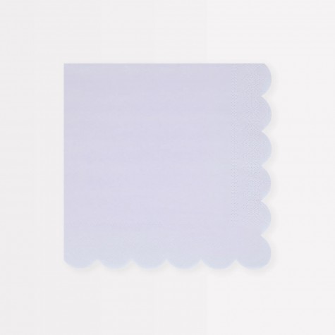 Tovaglioli di carta violetto pervinca