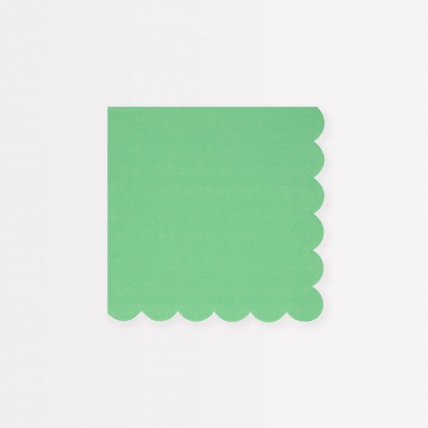 Tovagliolini di carta verde smeraldo