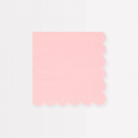 Tovagliolini di carta rosa pastello