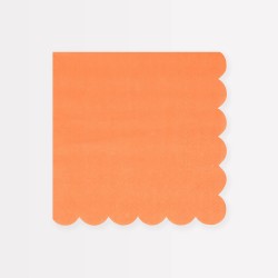 Tovaglioli di carta arancio