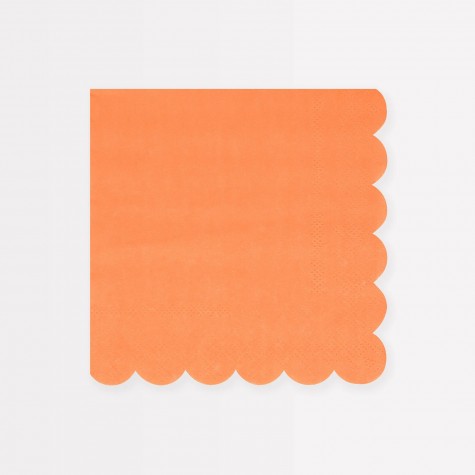 Tovaglioli di carta arancio
