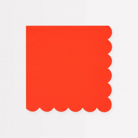 Tovaglioli di carta rosso pomodoro