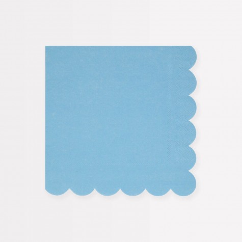 Tovaglioli di carta blu fiordaliso