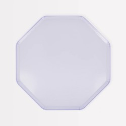 Piattini colorati di carta violetto pervinca