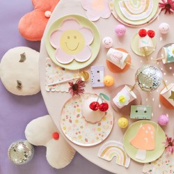 Tovagliolini di carta a forma di Happy Icons 2