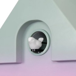 Orologio da parete rosa | Cuckoo clock 2