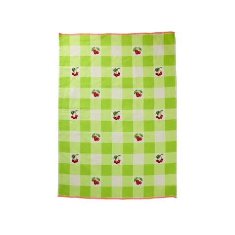 Rice x Love Therapy - Strofinaccio da cucina fantasia ciliegie