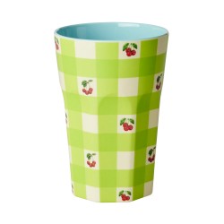 Rice x Love Therapy - Bicchiere grande in melamina fantasia a