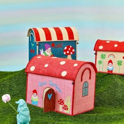 Rice x Love Therapy - Cesta portagiochi rosa fantasia gnomo 2